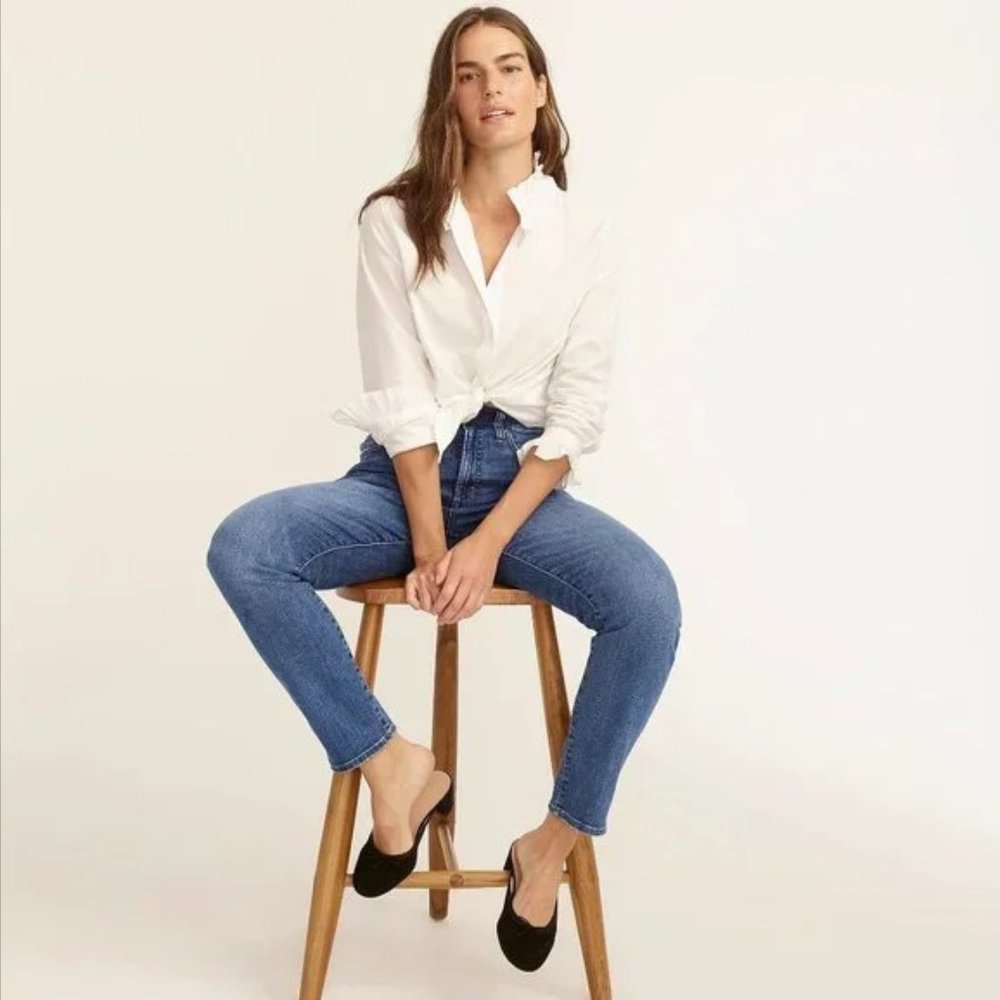 J. Crew Women's High Rise Jeans - Blue